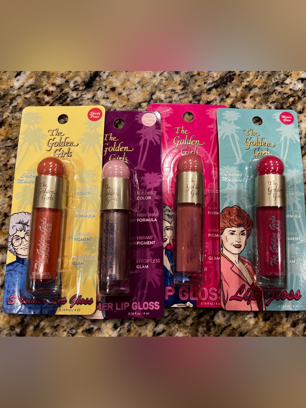 The Golden Girls Lip Gloss Set
